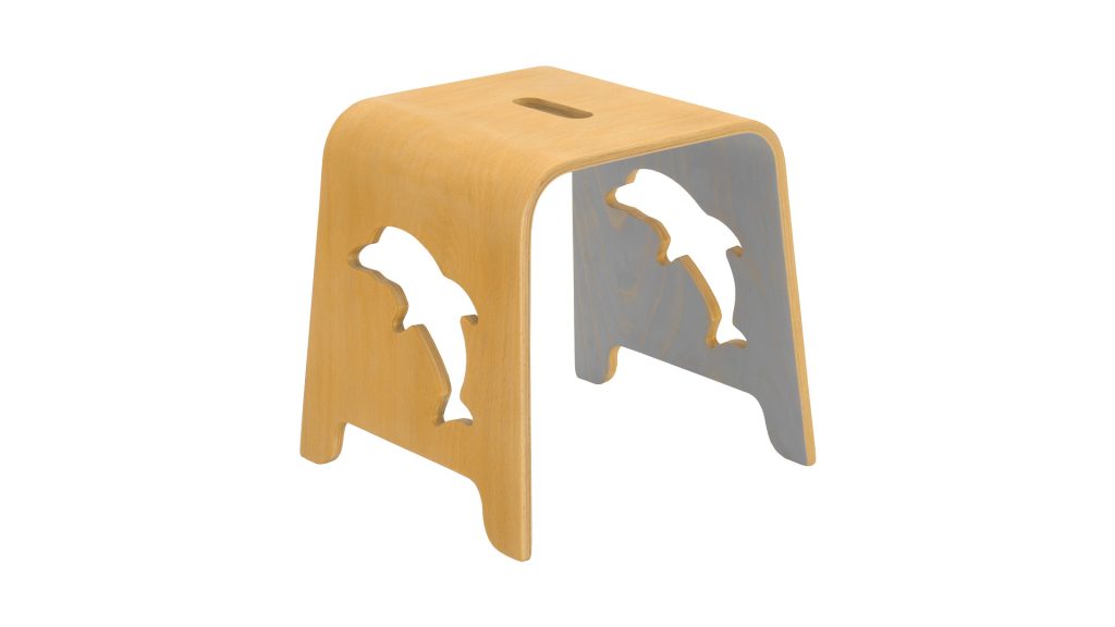 Stool Dolphin Stool