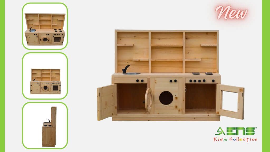 Ahşap Dış Mekan Mutfak