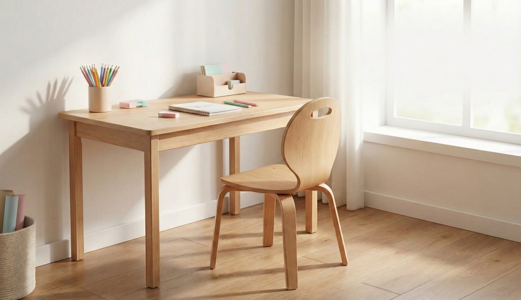 Çocuk Çalışma Masası ve Sandalyesi Seçimi Rehberi – 2025