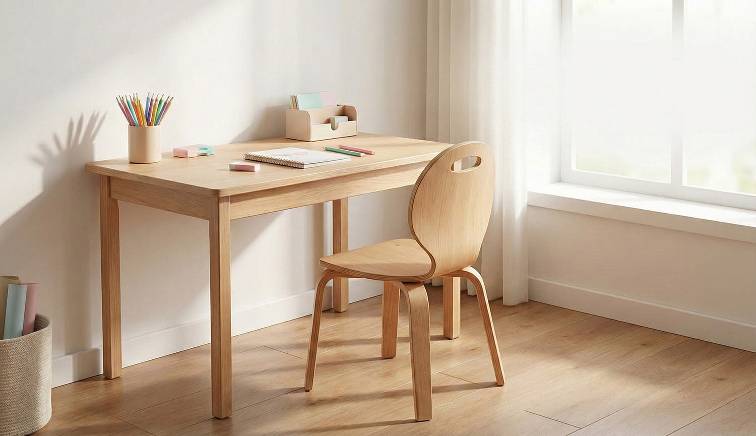 Çocuk Çalışma Masası ve Sandalyesi-121 Çocuk Çalışma Masası ve Sandalyesi-121