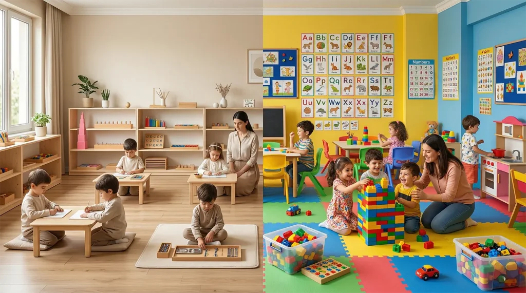 Montessori vs Klasik Anaokulu: Mobilya Farkları ve Sınıf Düzeni Karşılaştırması